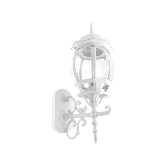 Lámpara farol colonial soportado blanco Fulgore FU0783