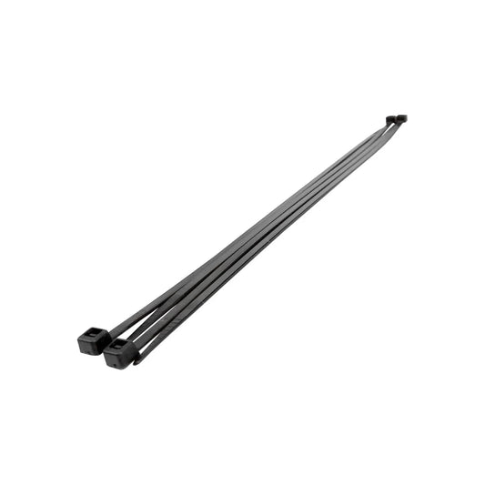 Cincho 20" (50.80 cm) negro 25 piezas Fulgore FU0792