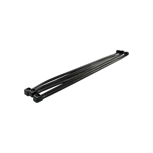 Cincho 10" (25.40 cm) negro 50 piezas Fulgore FU1206