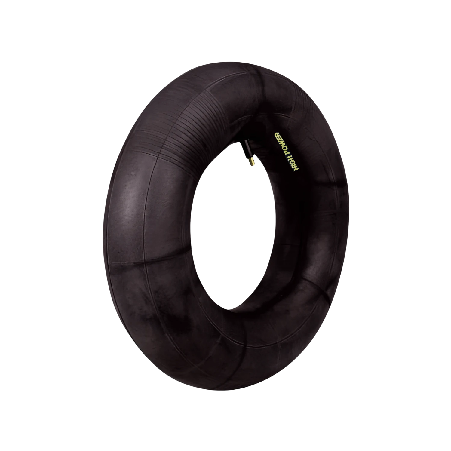 Cámara para carretilla High Power, neumático interior de goma negro robusto con válvula