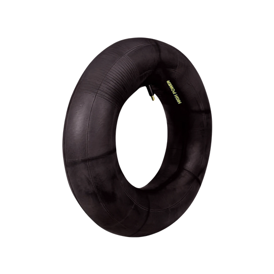 Cámara para carretilla High Power, neumático interior de goma negro robusto con válvula