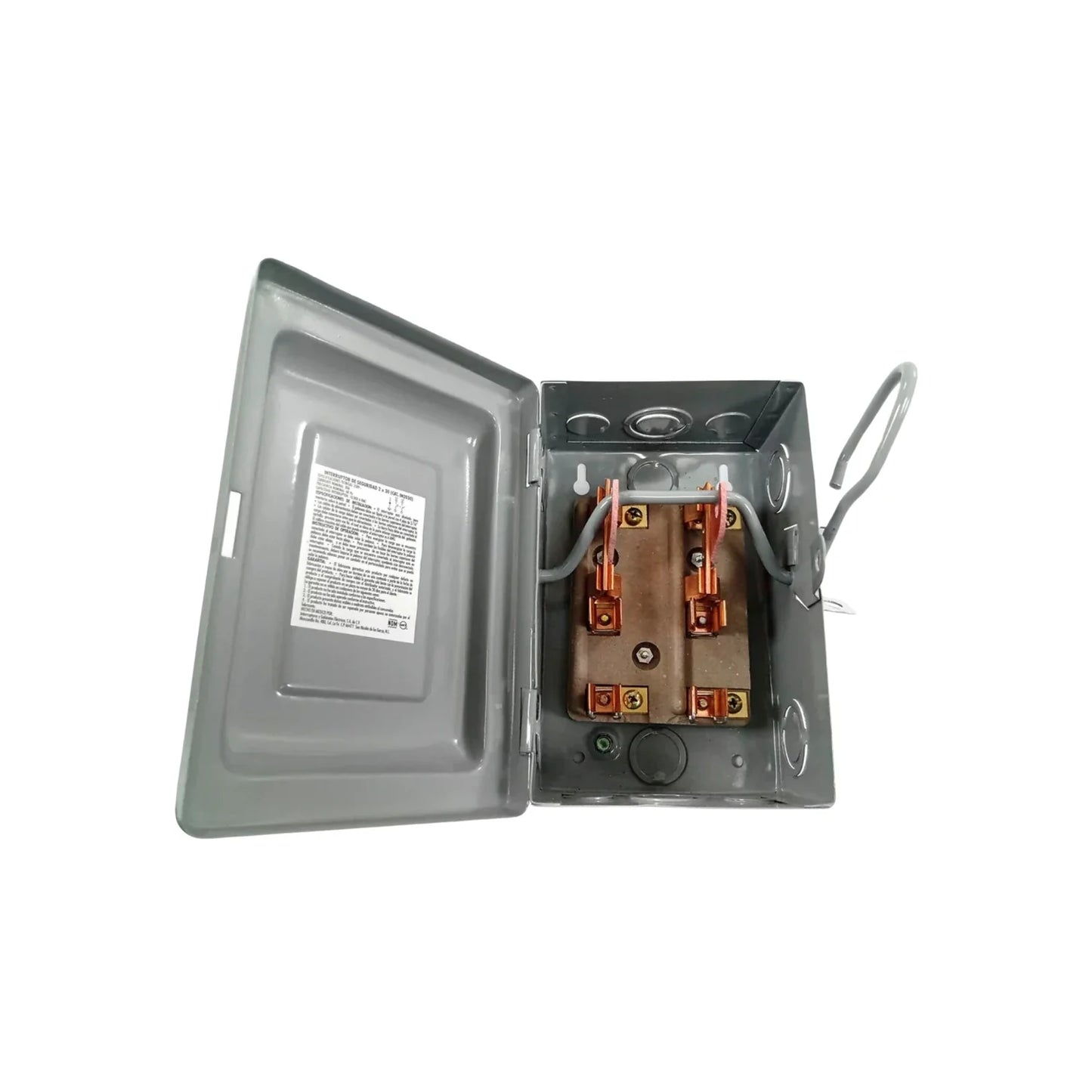 Interruptor de seguridad 2 x 30 de porcelana Igesa IN2030