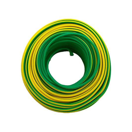 Cable #8 verde 100 m Keer 4075