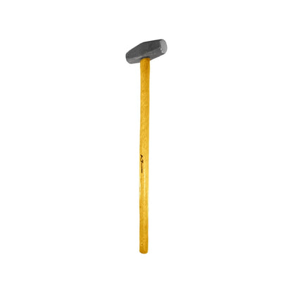 Marro de 4 libras con cabeza de acero para demolición, mazo pesado con mango de madera resistente