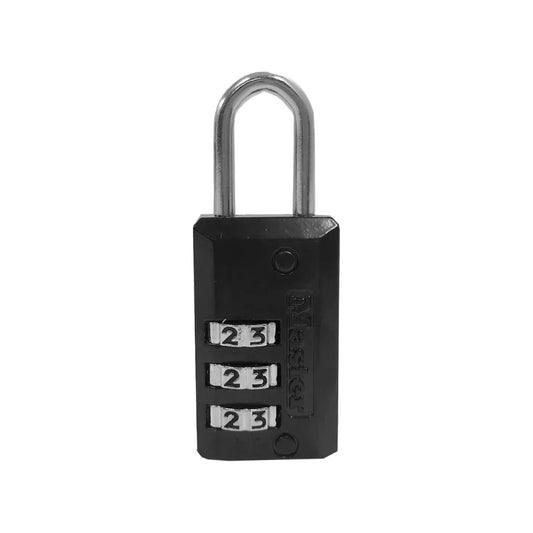 Candado 20 mm de combinación negro Master Lock 646D