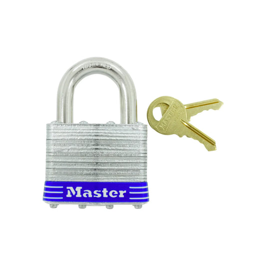 Candado 51 mm gancho corto laminado Master Lock 5ESPD