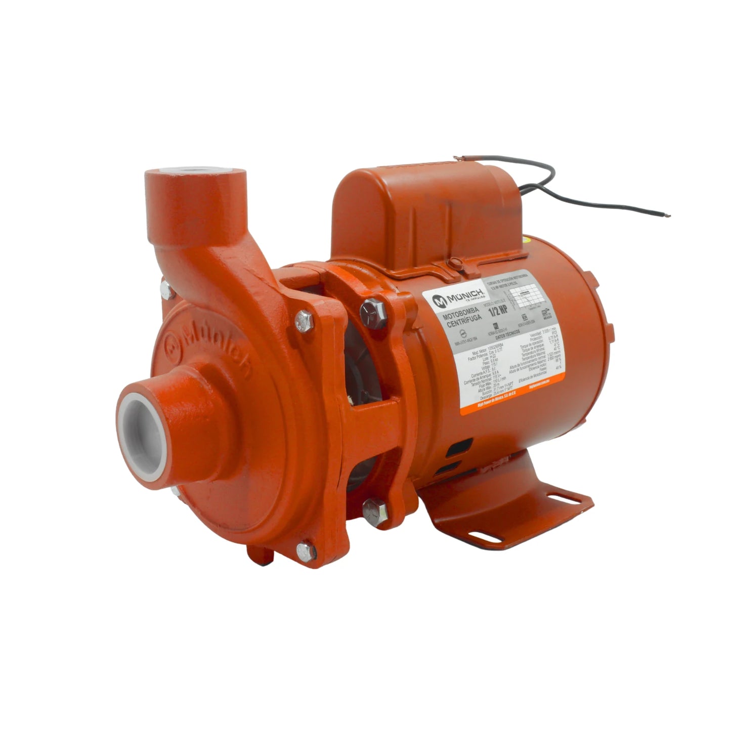 Bomba centrífuga 1/2 HP Siemens 0.50-2