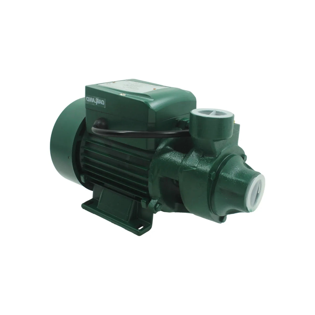 Bomba de agua periférica Oakland verde eléctrica para sistemas de presión y riego doméstico