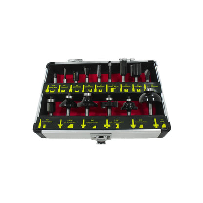 Broca para router juego de 15 piezas Oakland BR-15