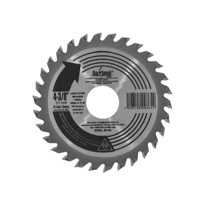 Disco sierra circular 4" de 30 dientes 3/8" Oakland