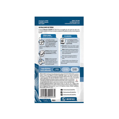 Colorante azul mezclilla Caballito