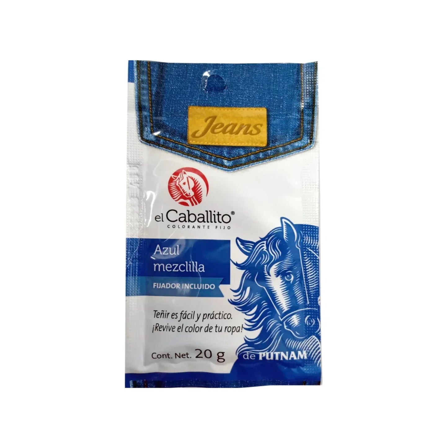 Colorante azul mezclilla Caballito