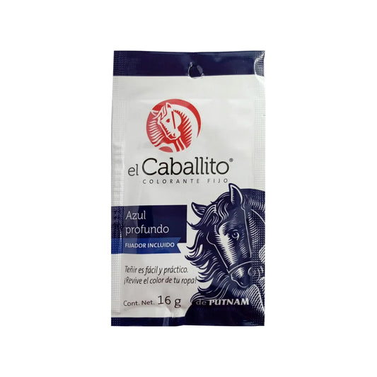 Colorante azul profundo Caballito