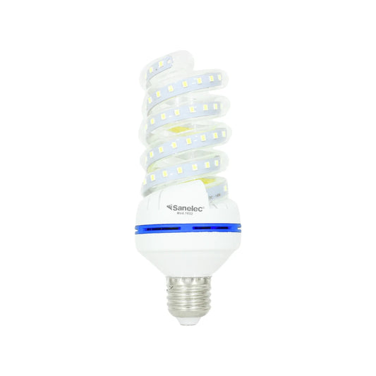 Lámpara espiral 15 W led luz fría Sanelec 1632