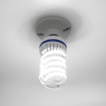 Lámpara espiral 22 W led luz fría Sanelec 1633