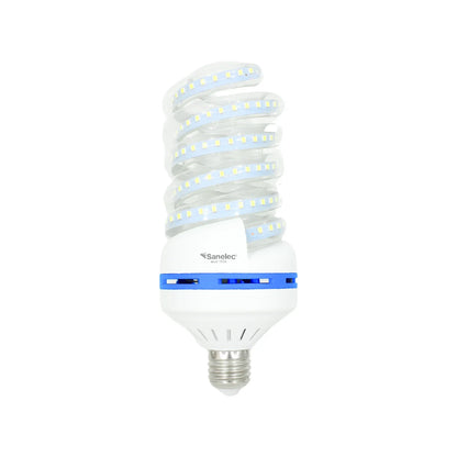 Lámpara espiral 28 W led luz fría Sanelec 1634