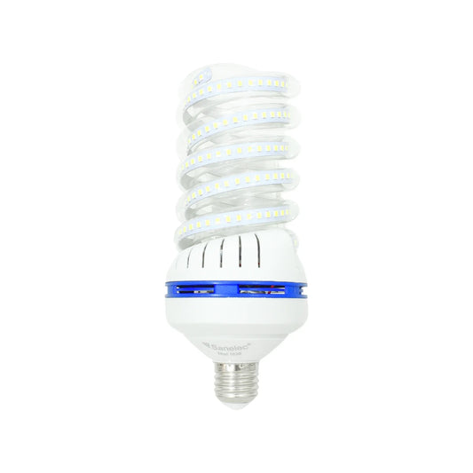 Lámpara espiral 40 W led luz fría Sanelec 1636