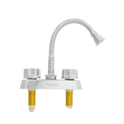 Mezcladora para lavabo 4" Sanplom 8958 bita