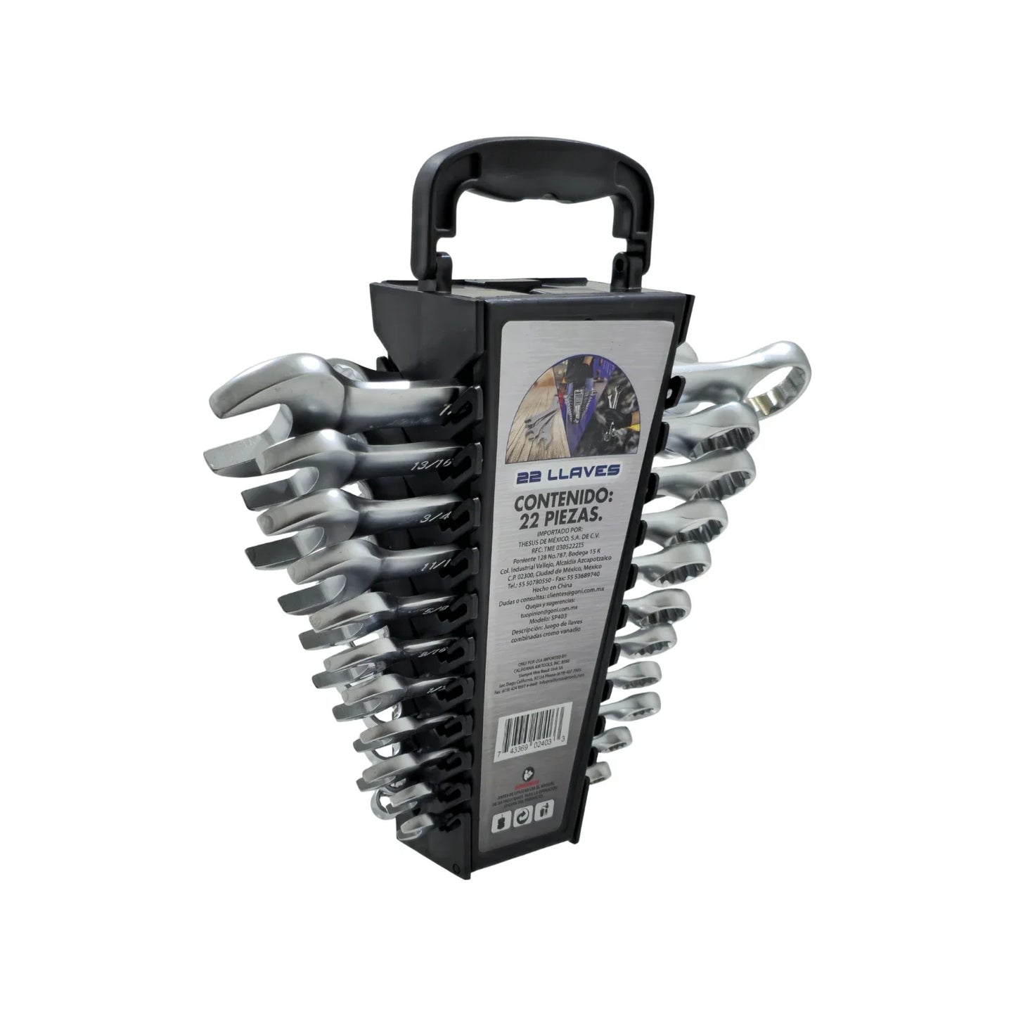Llaves mixtas juego de 22 piezas Goni SP403