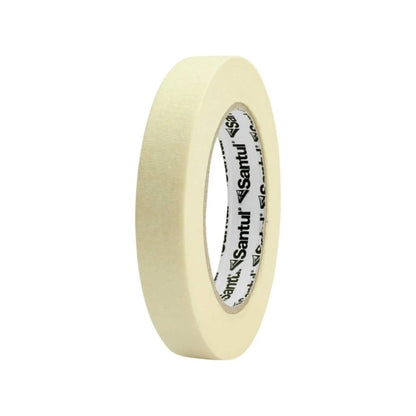 Rollo de cinta masking de papel Santul color crema para pintar