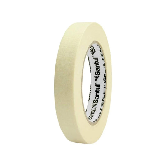 Rollo de cinta masking de papel Santul color crema para pintar
