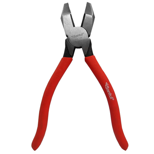 Pinza de electricista 8" roja #8 Santul 7159