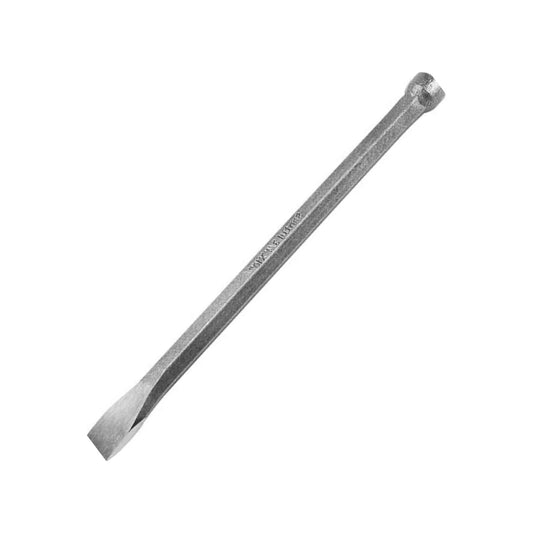 Cincel plano Santul de acero, punta afilada, cuerpo hexagonal. Ideal para albañilería y demolición.