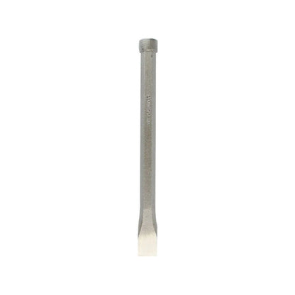 Cincel plano de acero forjado gris, medida 7/8x10 pulgadas (2.22x25.4 cm), herramienta de mano