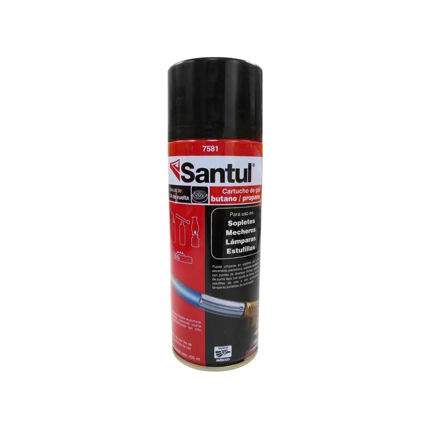 Gas para estufa 400 ml Santul 7581