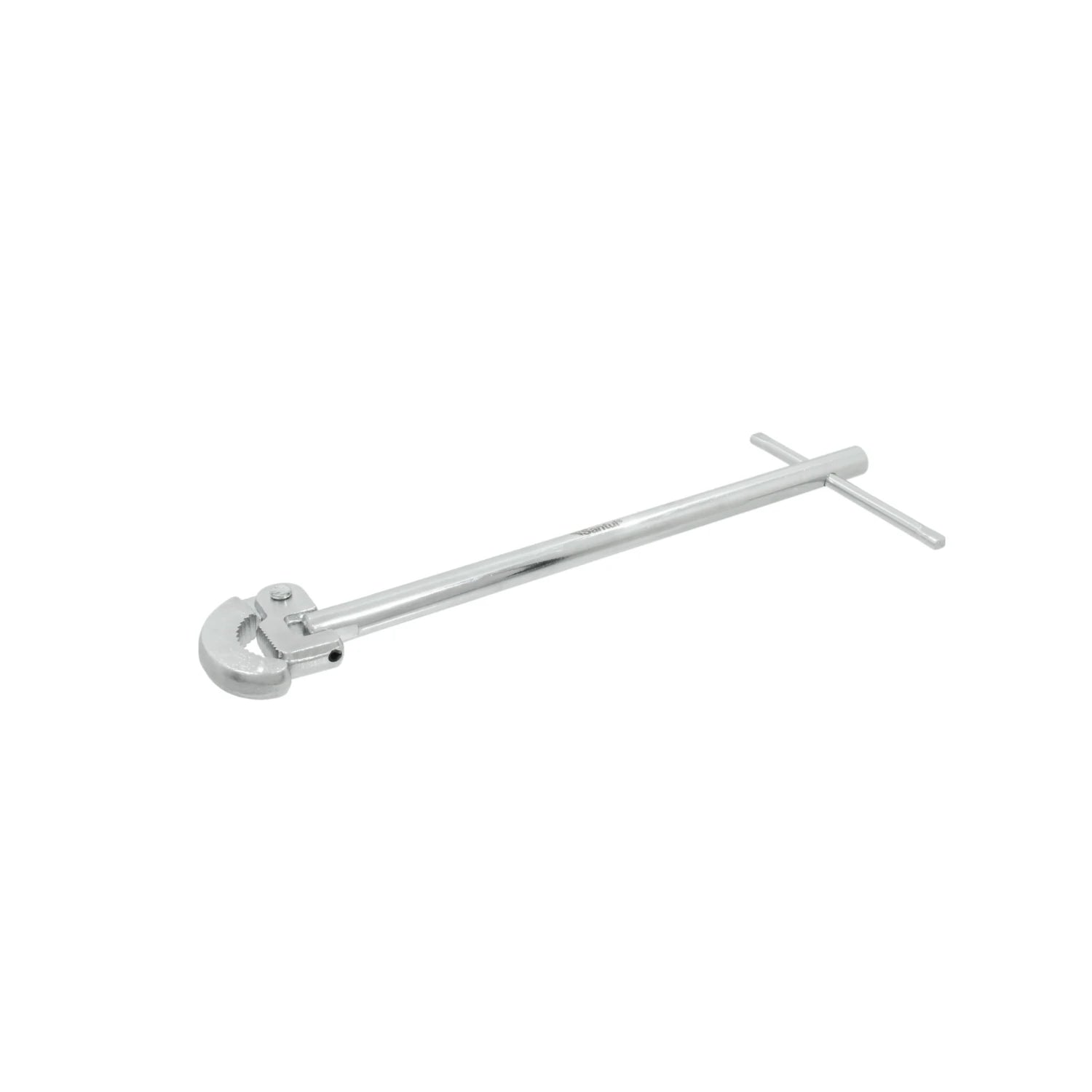 Llave de plomero Santul ajustable para lavabos y grifos, mango en T, herramienta cromada para tuberías