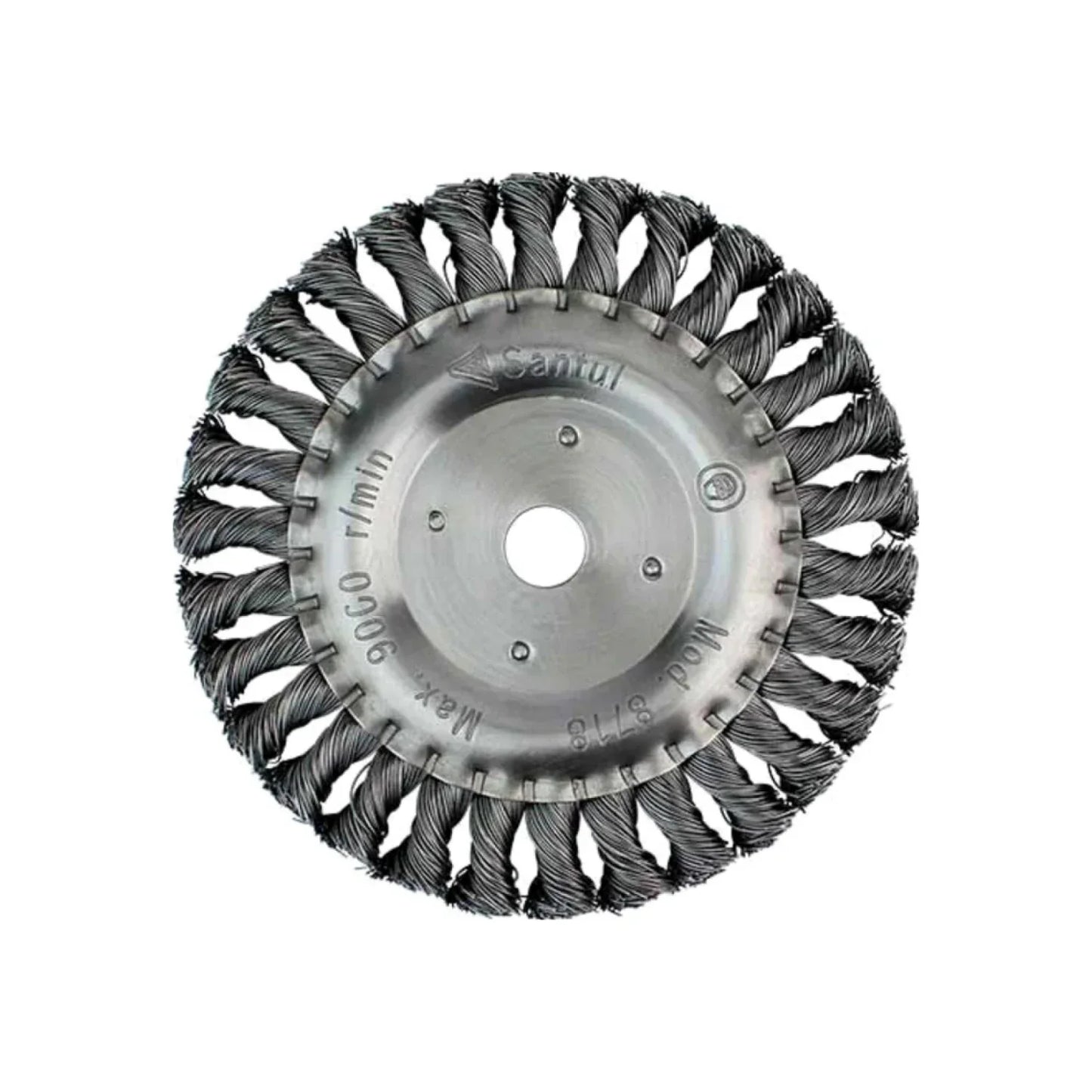 Carda circular 6" trenzada Santul 8718