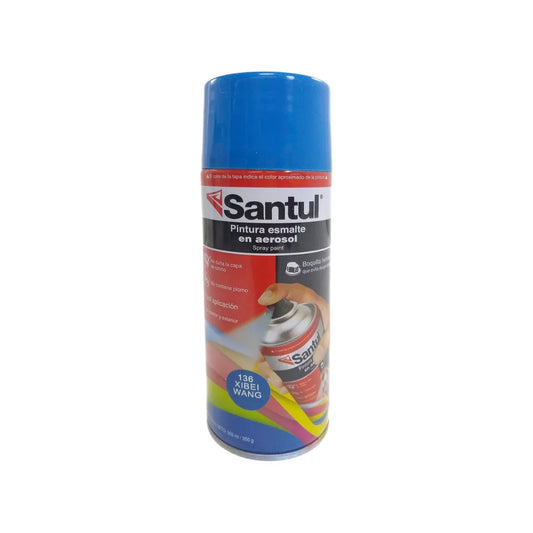 Pintura en aerosol azul ultramar 300 ml Santul 8825