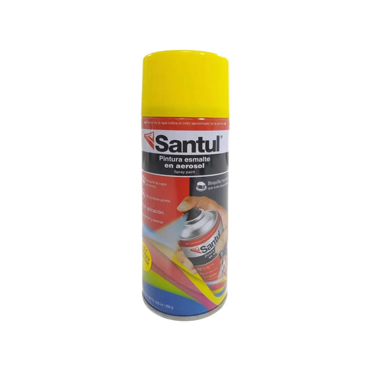 Pintura en aerosol amarillo canario 300 ml Santul 8827