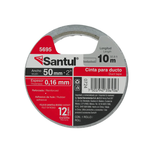 Cinta para ductos 10 m Santul 5695