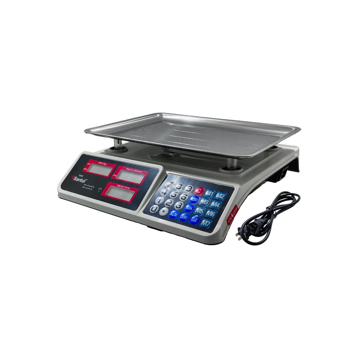 Báscula electrónica 40 kg Santul 5940