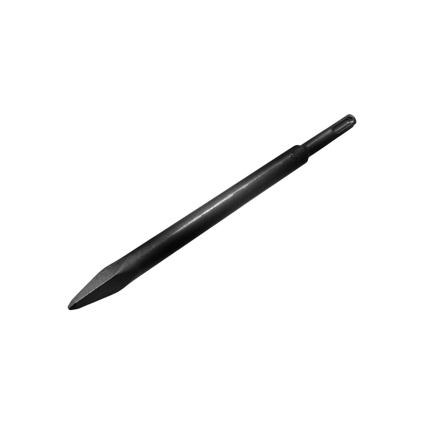 Cincel plano SDS para martillo percutor, herramienta para romper hormigón y mampostería, acero oscuro.