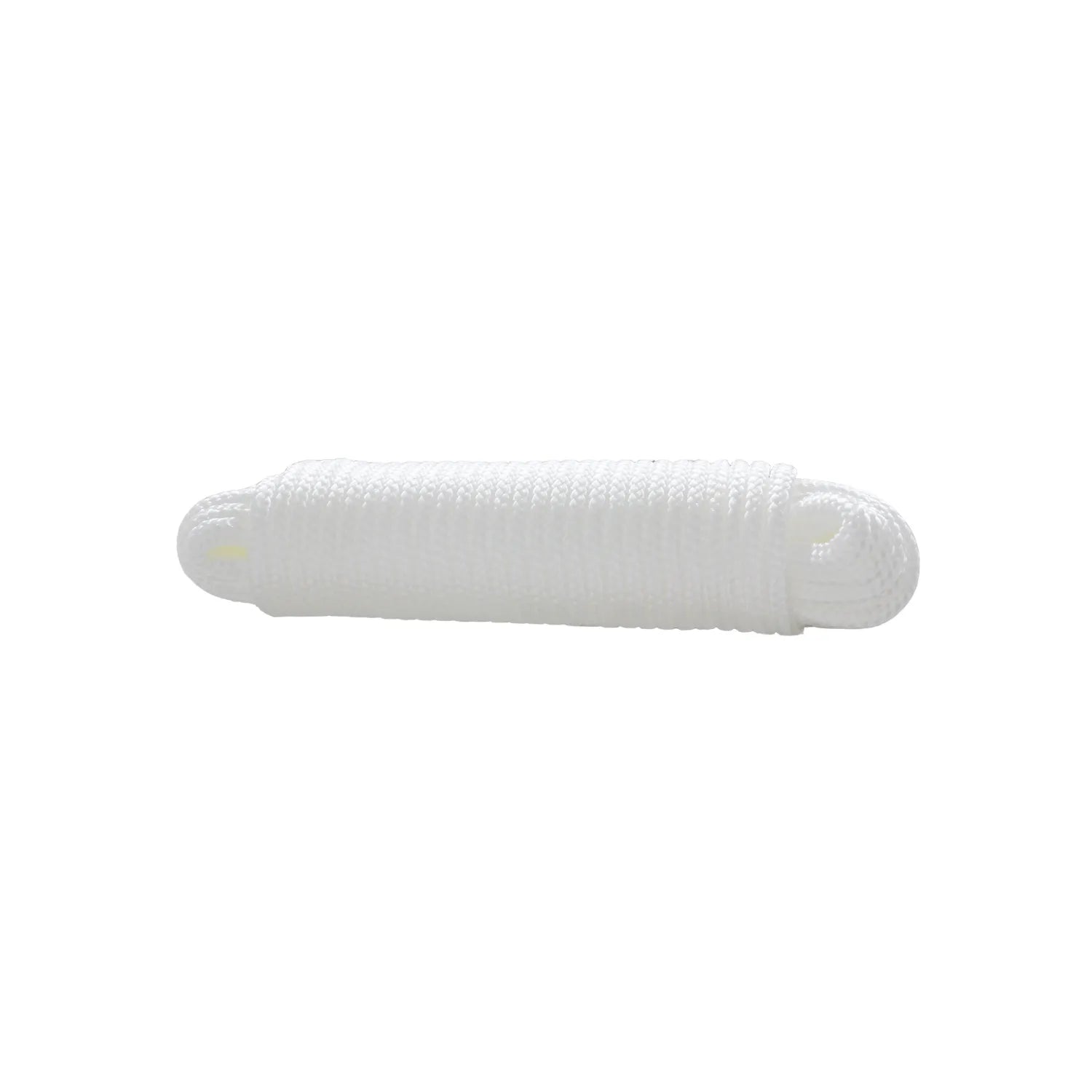 Cuerda de nylon trenzada blanca resistente para multiusos en hogar y jardín
