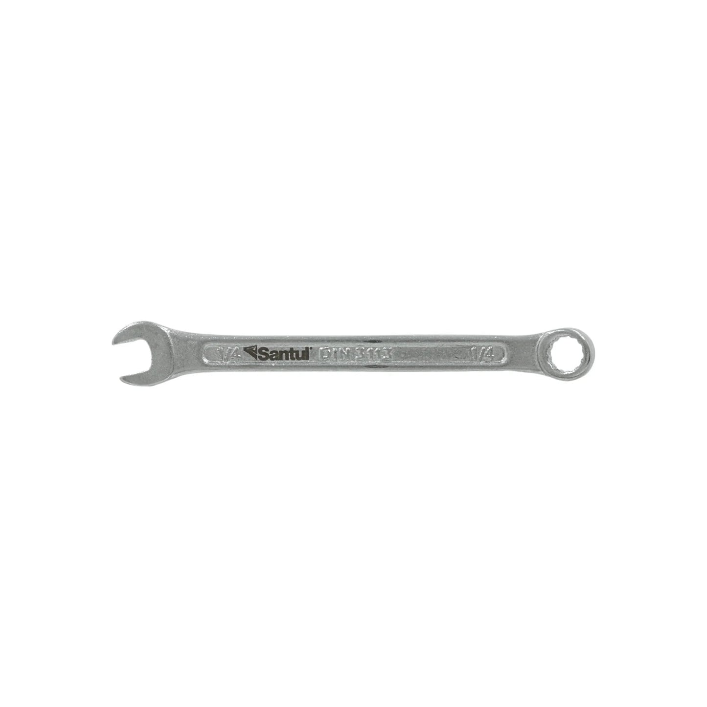 Llave mixta Santul 1/4" estándar DIN 3113 de acero cromado pulido
