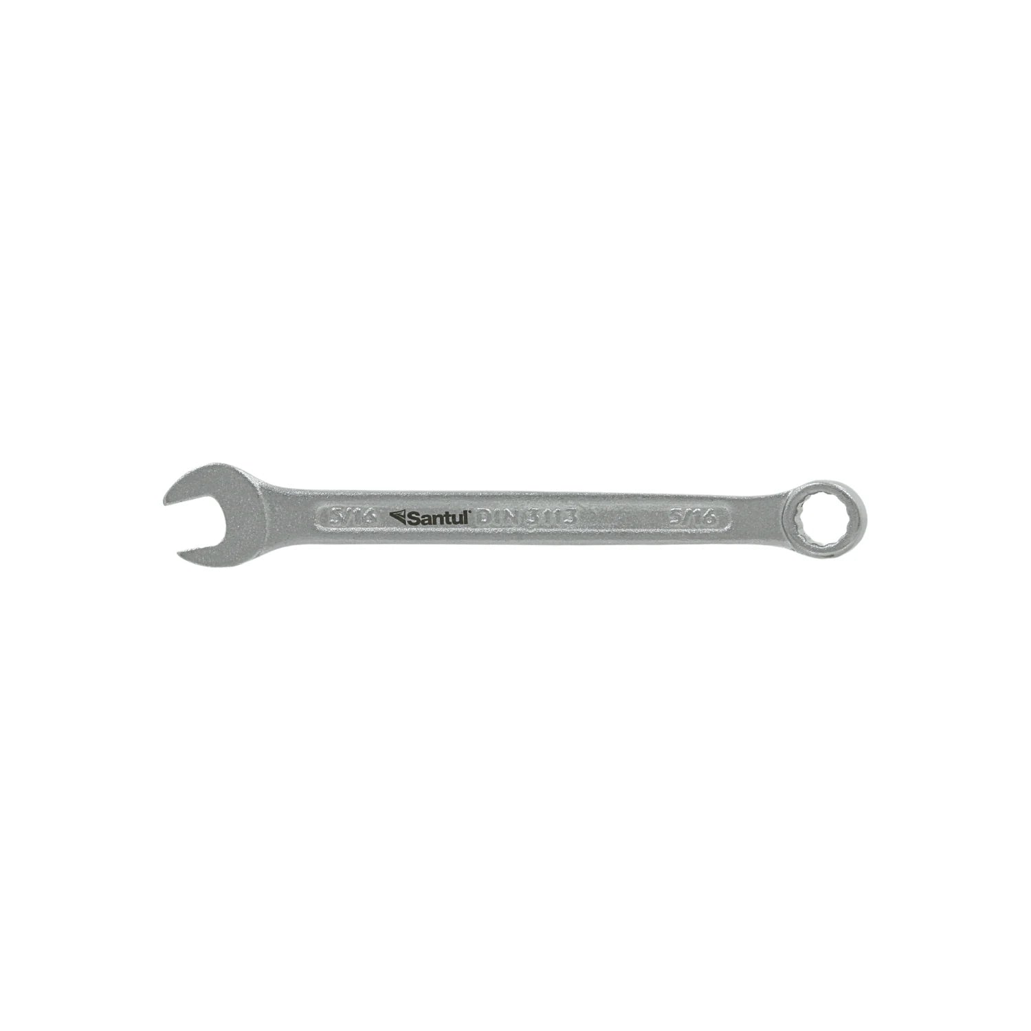 Llave combinada Santul 5/16" estándar DIN 3113 de acero cromado para trabajos mecánicos