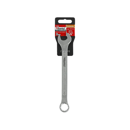 Llave combinada Santul 5/8 pulg. (15mm) estándar, acero cromo vanadio, acabado brillante