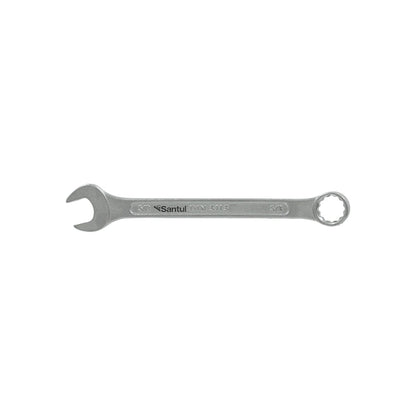 Llave mixta Santul 5/8" de acero cromado DIN 3113, con boca y estrella para mecánica profesional