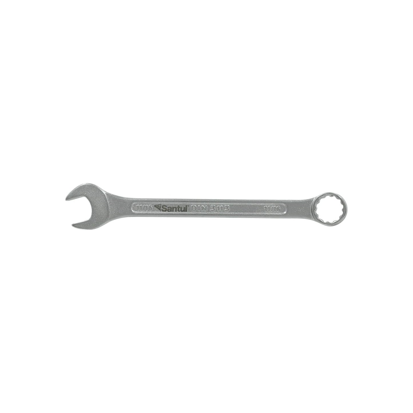 Llave mixta Santul 11/16" estándar DIN 3113 para apriete de tuercas y tornillos en ferretería.