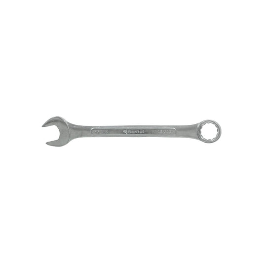 Llave combinada Sentul 13/16 pulgadas, de boca fija y anillo, herramienta manual de acero cromado