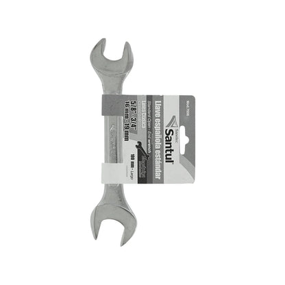 Llave española 5/8" x 3/4" estándar Santul 7656