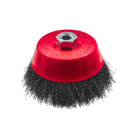 Carda de copa ondulada 5"x5/8" Santul 7908