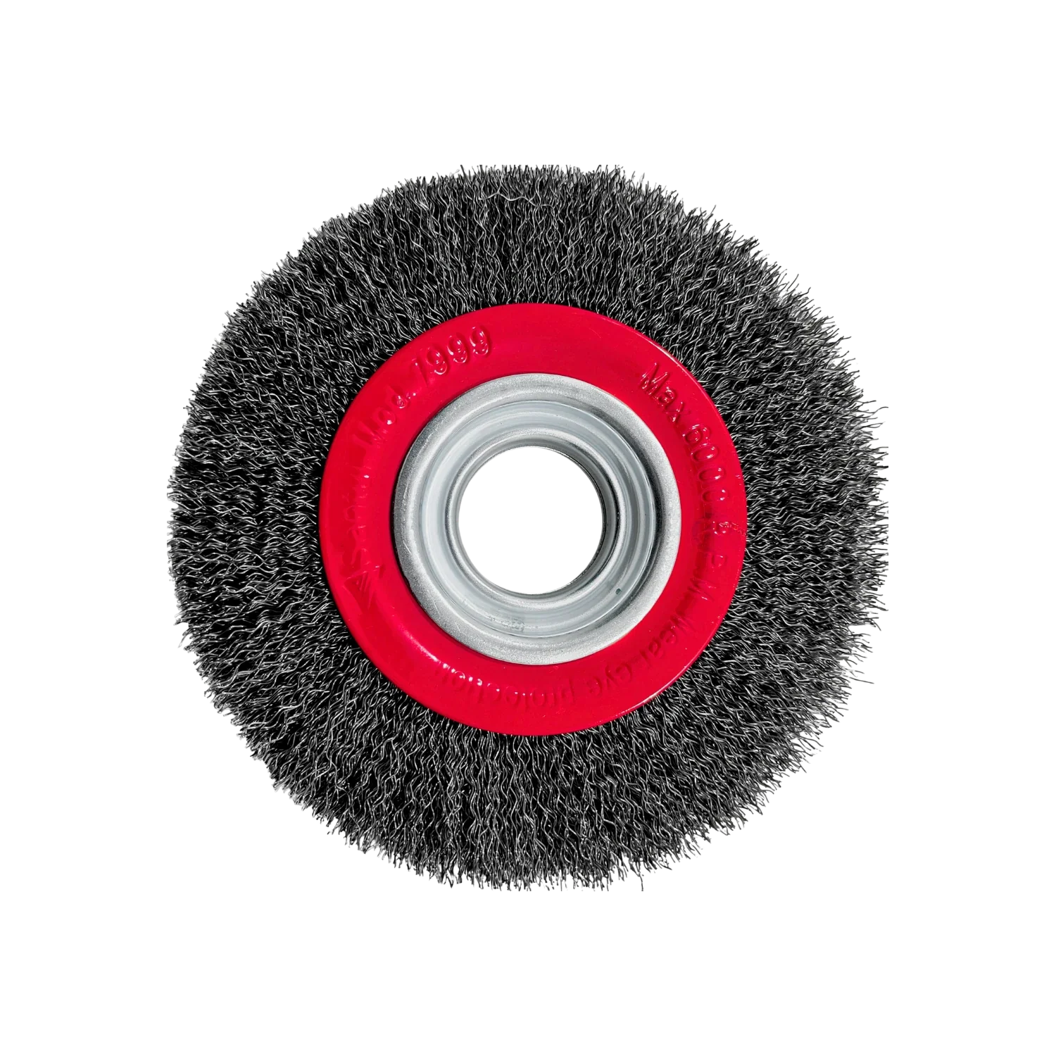 Carda plana ondulada 6"x3/4" para esmeriladora Santul 7999