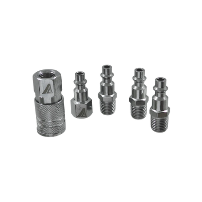 Coples rápidos para compresora 5 piezas Santul 8138