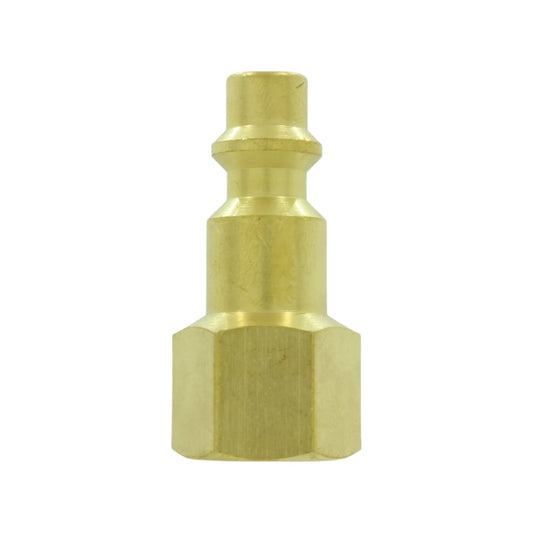 Conector rápido macho latón 1/4 NPT hembra para manguera de aire de compresor