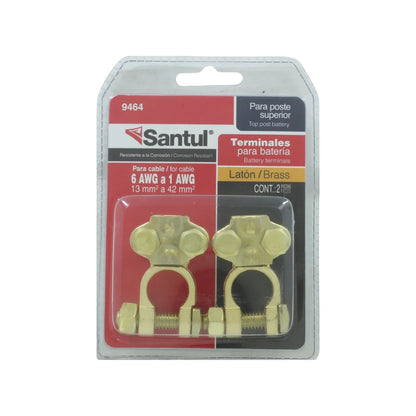 Terminal para acumulador 2 piezas Santul 9464