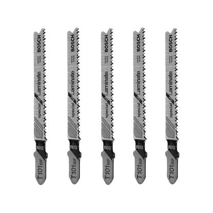Segueta para caladora corte madera laminada 3 piezas tipo "T" Bosch T101BIF